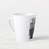 英陽王 カフェラテマグ (左アングル)