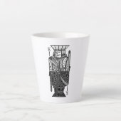 英陽王 カフェラテマグ (正面)