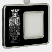 英陽王 シルバープレートフレームオーナメント (右)