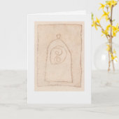 英陽記号 カード (黄色い花)