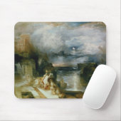 英雄およびLeander (キャンバスの油)の分割 マウスパッド (マウス)