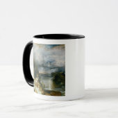 英雄およびLeander (キャンバスの油)の分割 マグカップ (正面左)