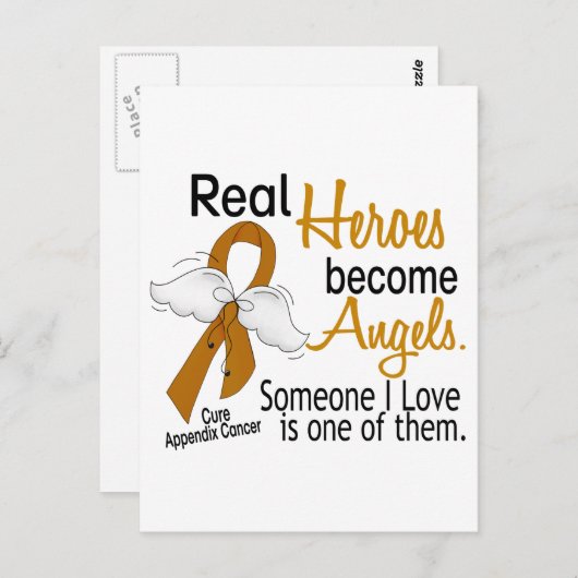 英雄が天使の虫垂がんになる ポストカード (正面/裏面)