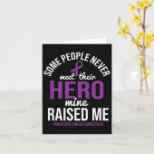 英雄が私の膵臓がん認識度膵臓 カード (黄色い花)