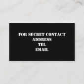 英雄くまの保証 名刺 (裏面)