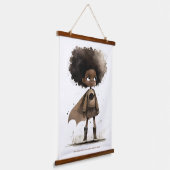 英雄すごい 吊り下げ型タペストリー (傾斜あり)