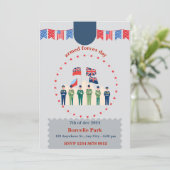 「英雄たちを称える：武力記念日祝賀会」 招待状 (スタンド正面)