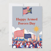 「英雄たちを称える：武力記念日祝賀会」 招待状 (裏面)