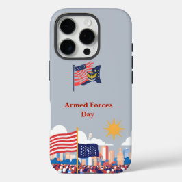 「英雄たちを讃える：軍隊の日 iPhone 16 PROケース