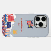 「英雄たちを讃える：軍隊の日 Case-Mate iPhoneケース (裏面 (横))