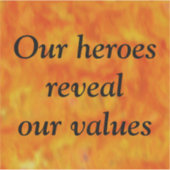 英雄たち シール (正面)