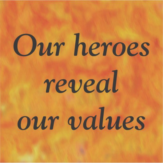 英雄たち シール (正面)