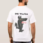 英雄と悪党 Tシャツ (裏面)