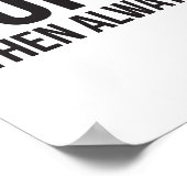 英雄になれないかぎり自分でいすごいれ ポスター (角)