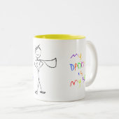 英雄のお父さん ツートーンマグカップ (正面右)