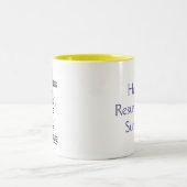 英雄のイエス ツートーンマグカップ (中央)