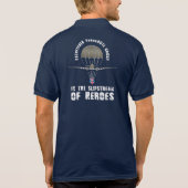 英雄のスリップストリーム ポロシャツ (裏面)