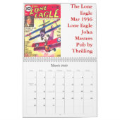 英雄のパルプのカレンダー2012年 カレンダー (3月 2026)