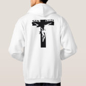 英雄のフード付きのスエットシャツ パーカ (裏面)