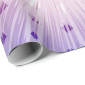 英雄のポップアートの紫色 ラッピングペーパー (ロールコーナー)