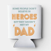 英雄の信じ人々が私のパパに会わない 缶クーラー (裏面)