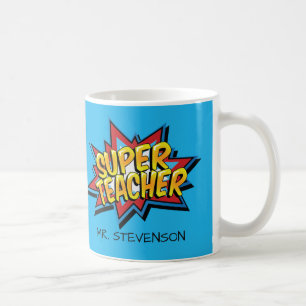 英雄の喜劇的な先生のギフト コーヒーマグカップ