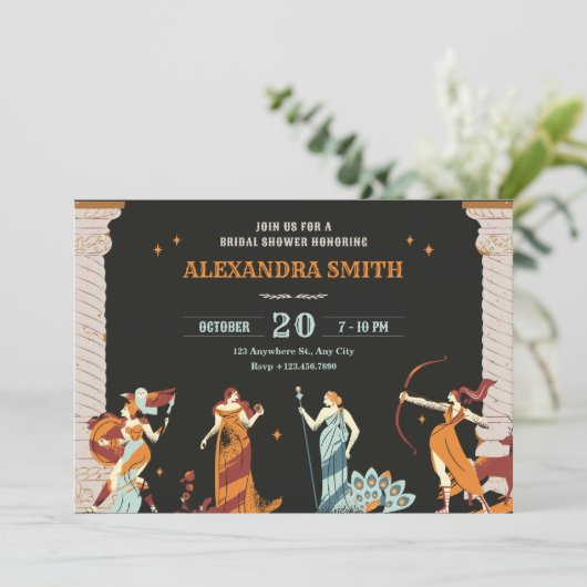 英雄の女神 招待状 (スタンド正面)