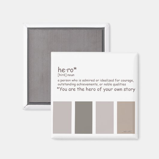 英雄の定義 マグネット (正面/裏面)