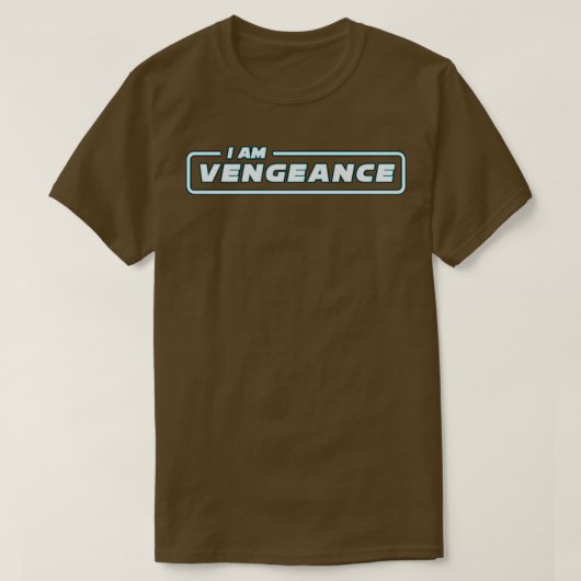 英雄の復讐 Tシャツ (デザイン正面)