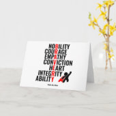 英雄の特徴 カード (黄色い花)