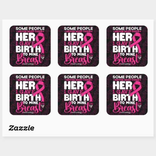 英雄の胸像に逢わない人がある認識度 スクエアシール (シート)