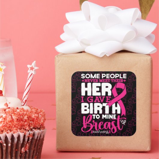 英雄の胸像に逢わない人がある認識度 スクエアシール (パーティー)