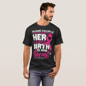 英雄の胸像に逢わない人がある認識度 Tシャツ (正面フル)