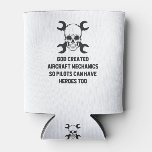 英雄の航空機整備士 缶クーラー (正面)