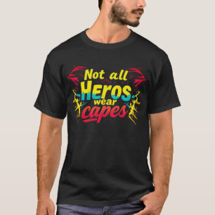 「英雄の衣服帽なし」 Tシャツ