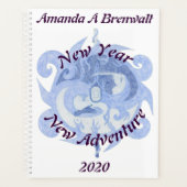 「英雄の道」エンブレム プランナー手帳 (正面)