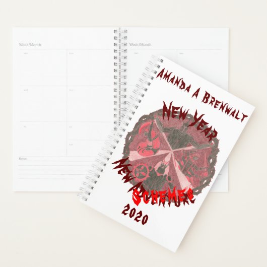 「英雄の道」ヴィランズエンブレム プランナー手帳 (ディスプレー)