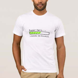 英雄の…負荷の進行中のバーアイコン、ワイシャツ Tシャツ