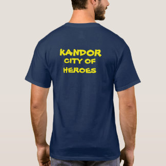 英雄のKANDOR都市 Tシャツ