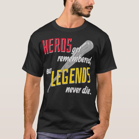 英雄は記憶される Tシャツ (正面)