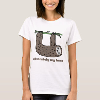 英雄をスロース Tシャツ