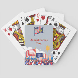 英雄を称える：軍隊の日のお祝い トランプ