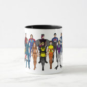 英雄アカデミー「ファミリー」キャラクターズマグ マグカップ (中央)