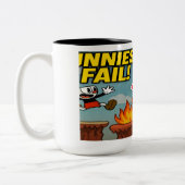 英雄ギフトマグカップの男性カップ&カップ ツートーンマグカップ (左)