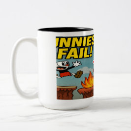 英雄ギフトマグカップの男性カップ&カップ ツートーンマグカップ