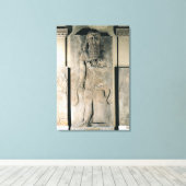 英雄ギルガメシュは獅子を持っていた キャンバスプリント (インサイチュ (ウッドフロア))