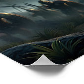 英雄ブロンズ叙事詩の戦士デジタルアートを充電 ポスター (角)