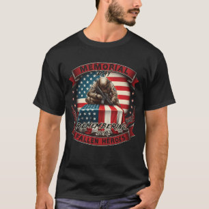 英雄愛国心落ちたに満ちた私を思い出す Tシャツ