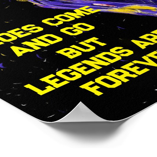 英雄来と行くが、伝説は永遠 ポスター (角)