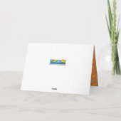 英雄猫の挨拶状 カード (裏面)